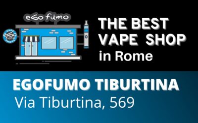 Electronic cigarettes near Tiburtina station